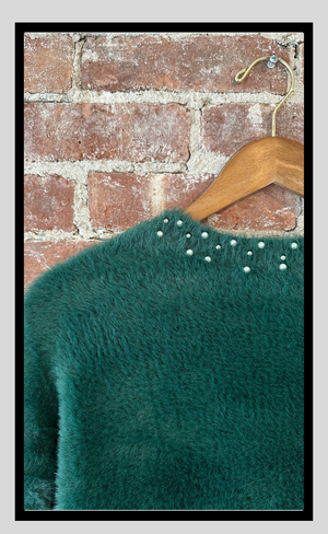 Elegant Green Sweater