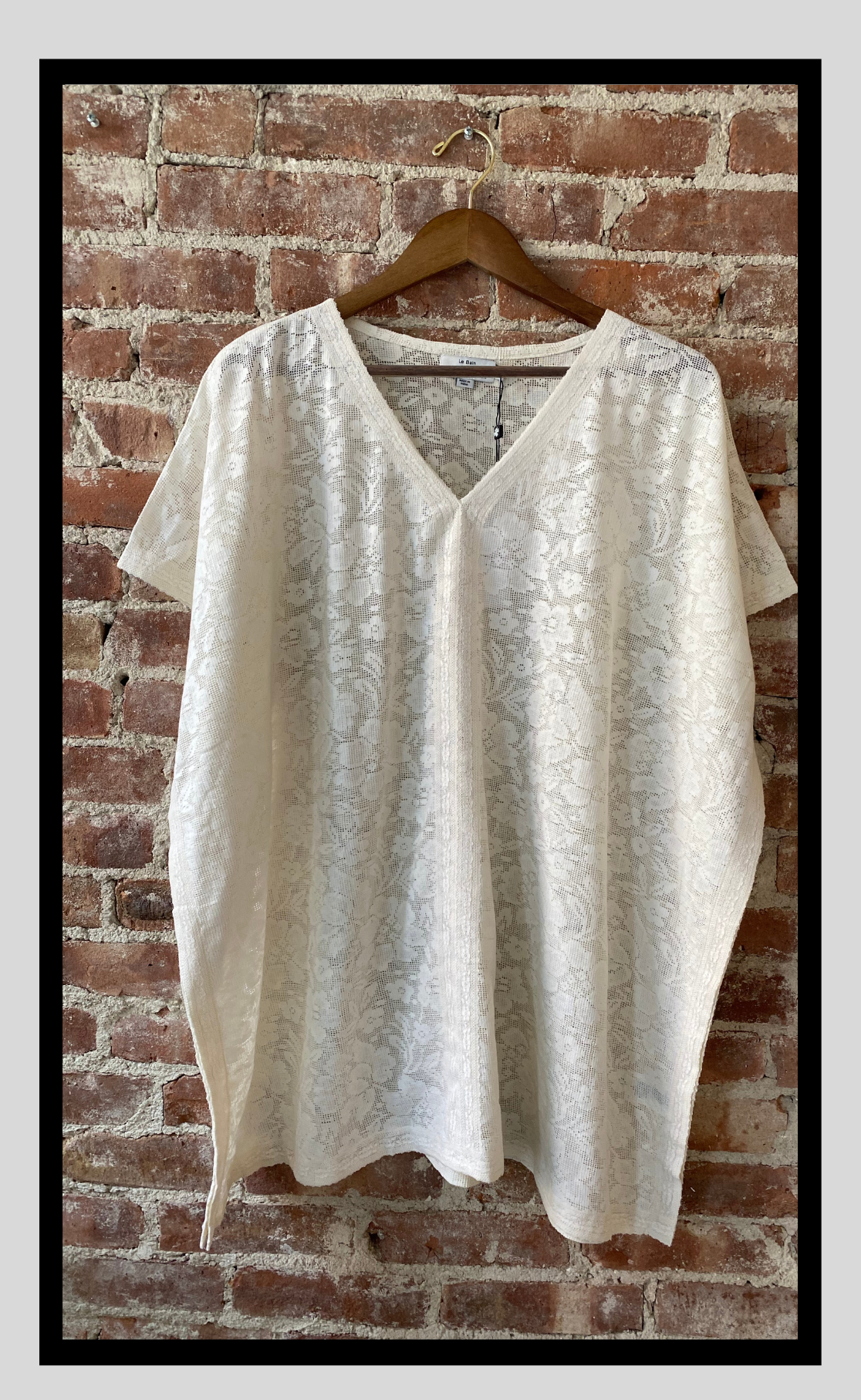White Knitted Tunic